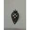 Полковой знак "Пять против Тридцати" Серебро, Эмаль №318