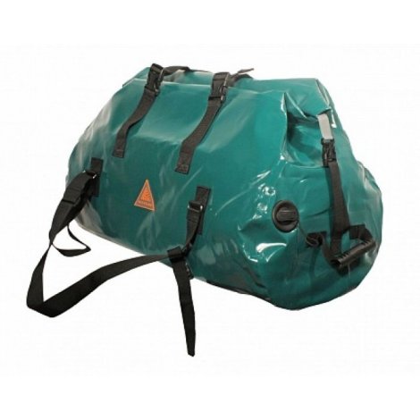 Гермосумка Woodland Waterbag 90л пвх с клапаном зеленая