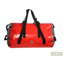 Гермосумка Woodland Waterbag 90л пвх с клапаном красная