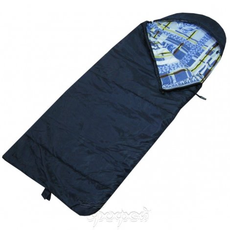 Спальный мешок БАТЫР СОК-2У (180*75) синий синтеп.