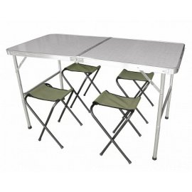 Набор Woodland Picnic Table Set, стол и стулья