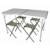 Набор Woodland Picnic Table Set, стол и стулья