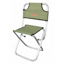 Стул Woodland Camp Stool ALU складной, со спинкой