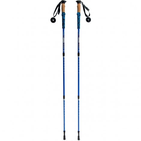 Палки треккинговые 60-135см (YJQT-32-1-Blue), пара