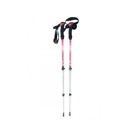 Палки треккинговые 60-135см (YJQT-32-2-Red), пара