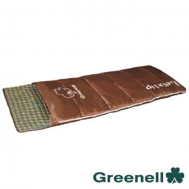 Спальный мешок Лейкслип правый Коричневый Greenell