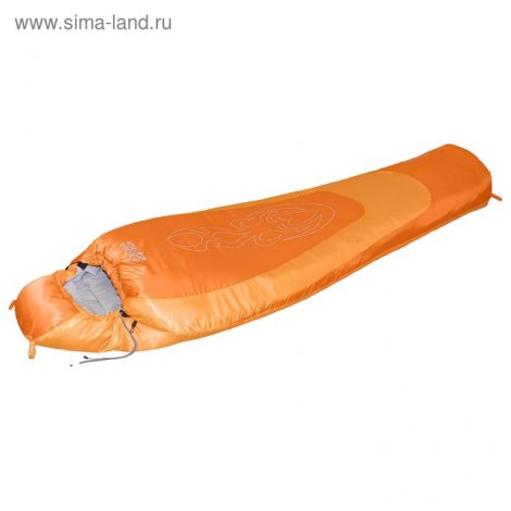 Спальный мешок Сибирь 20 V2 правый оранж.Nova Tour