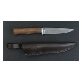 Нож Выпь (экзотическая древесина) Дамаск 130*26