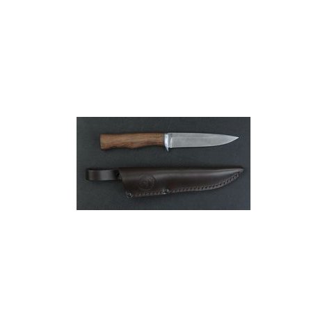 Нож Выпь (экзотическая древесина) Дамаск 130*26