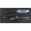 Нож Кабан (экзотическая древесина) Дамаск 120*38