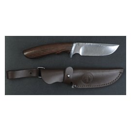 Нож Кабан (экзотическая древесина) Дамаск 120*38