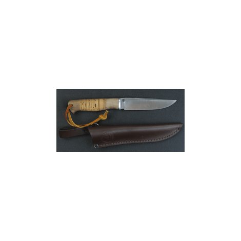 Нож Классик (береста) Дамаск 130*28