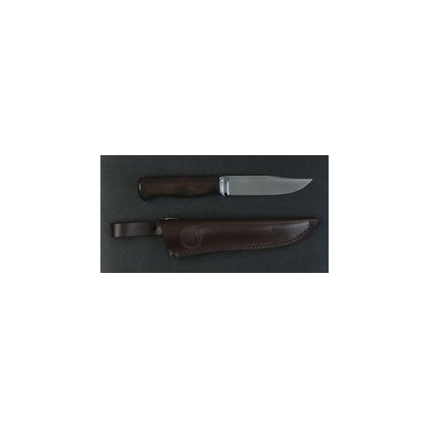 Нож Кумир (экзотическая древесина) Дамаск 125*26